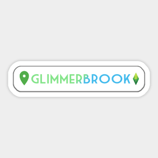 Glimmerbrook Location- The Sims 4 Sticker